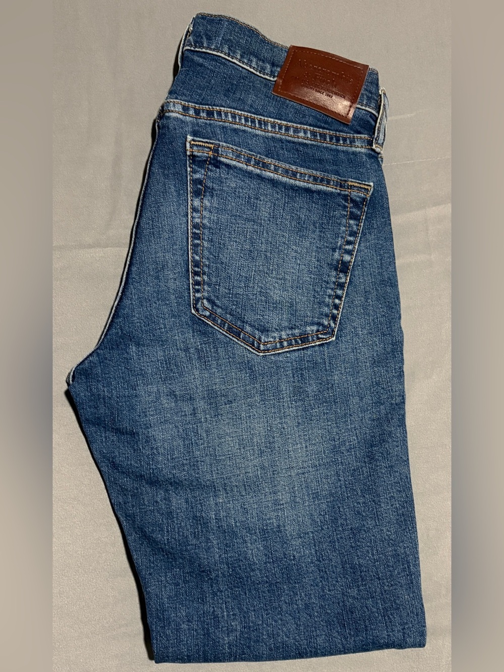 Abercrombie & Fitch Signature Stretch Skinny Jeans 28x28 Dark Wash